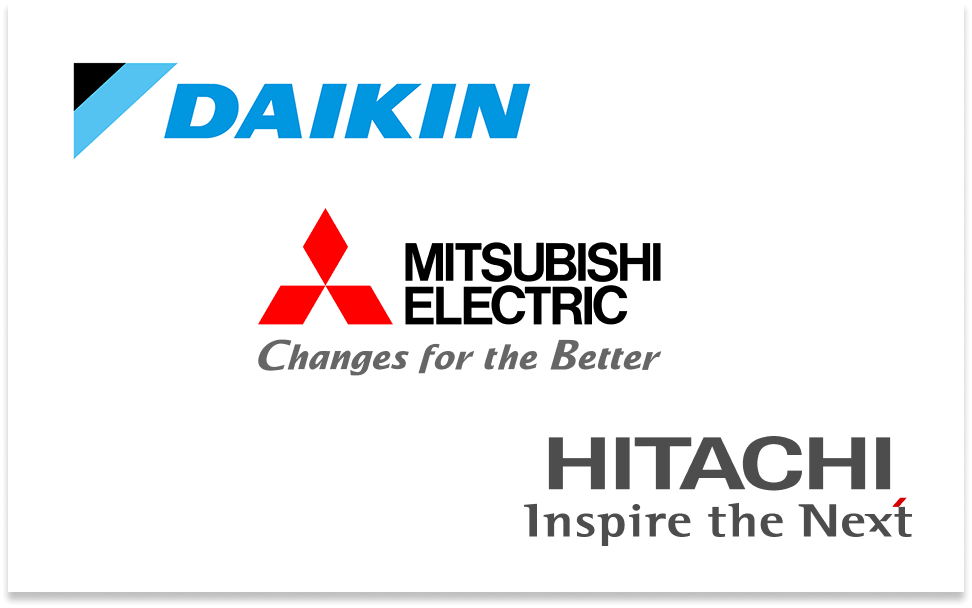DAIKIN 三菱 HITACHI