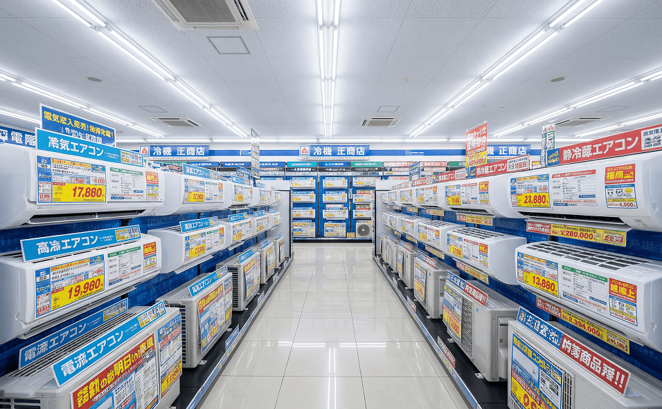家電量販店より安い適正価格